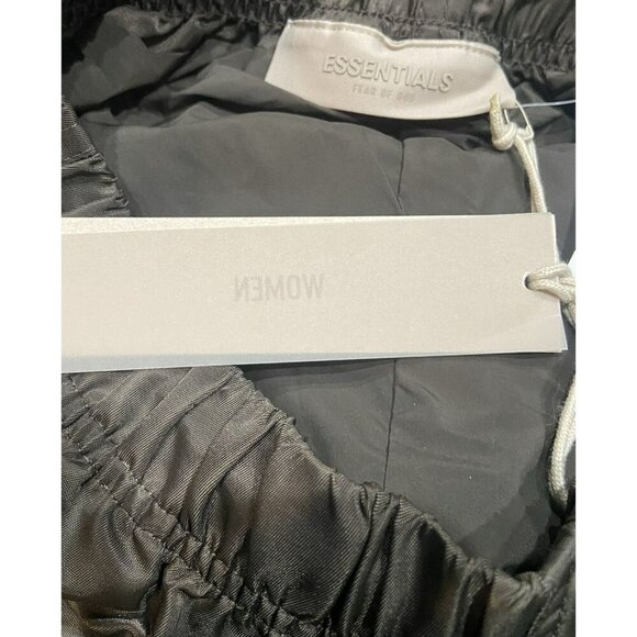 Fear Of God Essentials Womens XS Running Shorts Off Black NWT - Picture 9 of 9